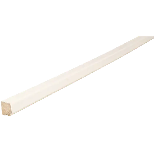 HT 73H glasliste m. tætningsbånd fyr imp. hvid 16x15 mm