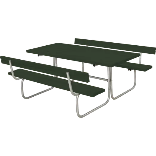 Plus Classic bord/bænkesæt med 2 ryglæn 177 cm
