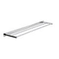 Adora håndklædestang, dobbelt, 60 cm, krom