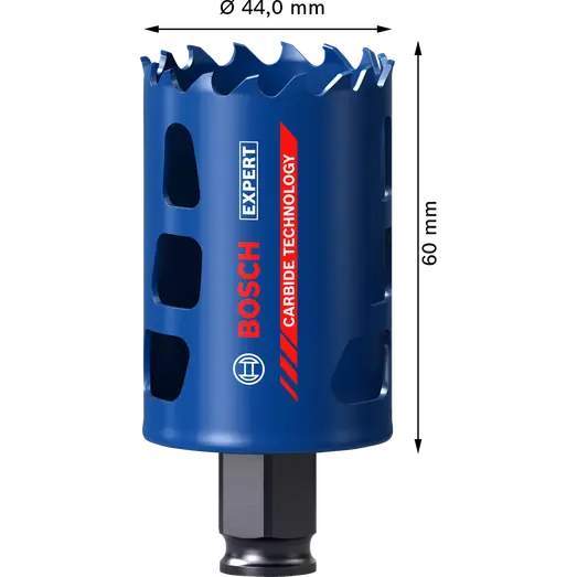 Bosch EXPERT Multi Material Power Change Plus hulsav, 44x60 mm