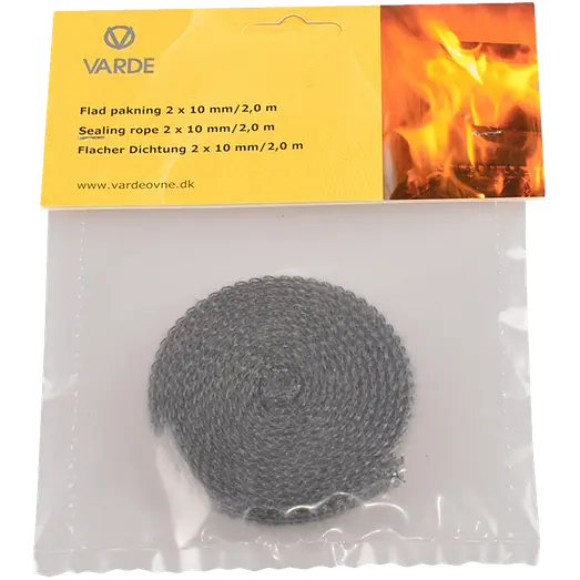 Varde tætningssnor glasfiber 2 x 10 mm