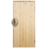 Plus udhusdør standard panel inkl. karm/montagesæt HU