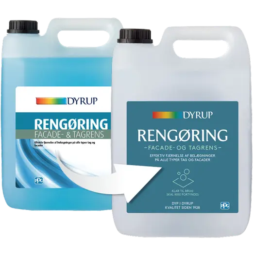Dyrup facade og tagrens farveløs 5L