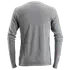 Snickers Allroundwork t-shirt langærmet uld gråmeleret