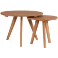 Calvi indskuds sofabord teak