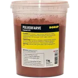 Borup pulverfarve oxydrød 1 kg