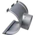 Plastmo tudstykke m/gummi nr. 11, 75 mm stål plus