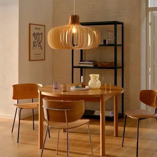 Nordlux Hazo 65 pendel natur