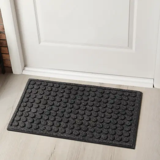 Clean Carpet dørmåtte ECO Redonda 45x75 cm antracit