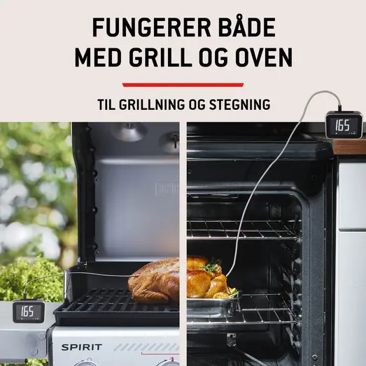 Weber smart hub grilltermometer m/display og booster