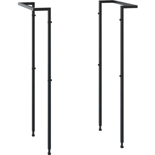 Scanbad Redefined håndklædestang sort 40x80x10 cm