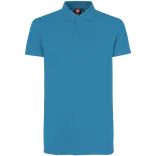 ID Stretch herre poloshirt turkis