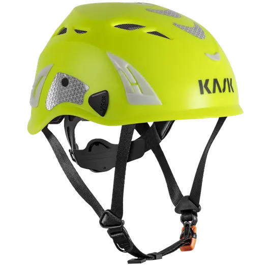 OS KASK SuperPlasma HV sikkerhedshjelm Hi-Vis gul