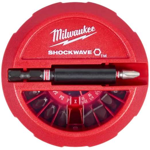 Milwaukee Shockwave Impact Duty™ bitssæt 15 dele