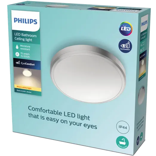 Philips Doris plafond 17W hvid