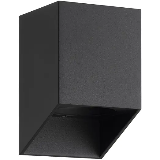 Nordlux Nico Square udendørs væglampe GU10 sort