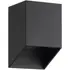 Nordlux Nico Square udendørs væglampe GU10 sort