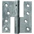 PN vindues- og dørhængsel venstre 85x32 mm varmforz.