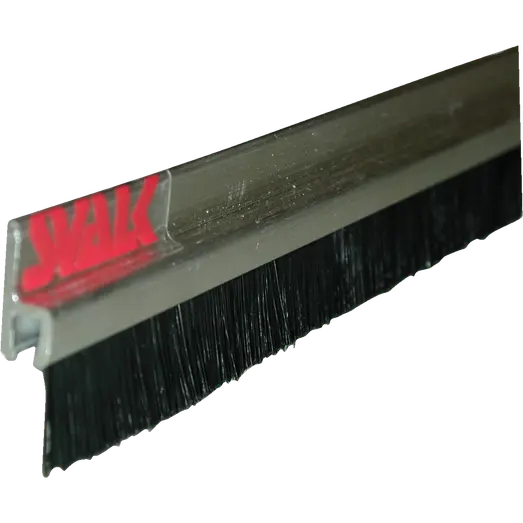 Svalk børstetætningsliste H-form 3 m alu