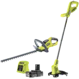 Ryobi  18V ONE+ græstrimmer og hækkeklipper m/1 stk. 2,0 Ah batteri og lader (RHT1845LT25M20)