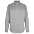 ID Seven Seas Fine Twill modern fit skjorte herre silver grey