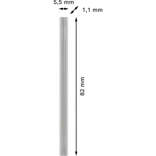 Bosch PRO høvlekniv, 82x5,5x1,1 mm