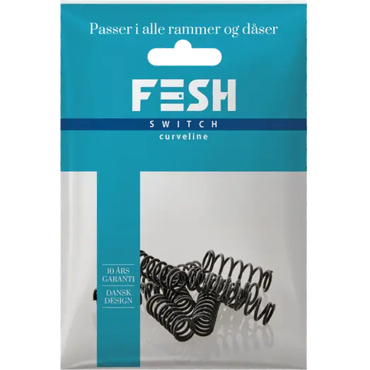Fesh Switch curveline fjeder til afbryder 10 stk.