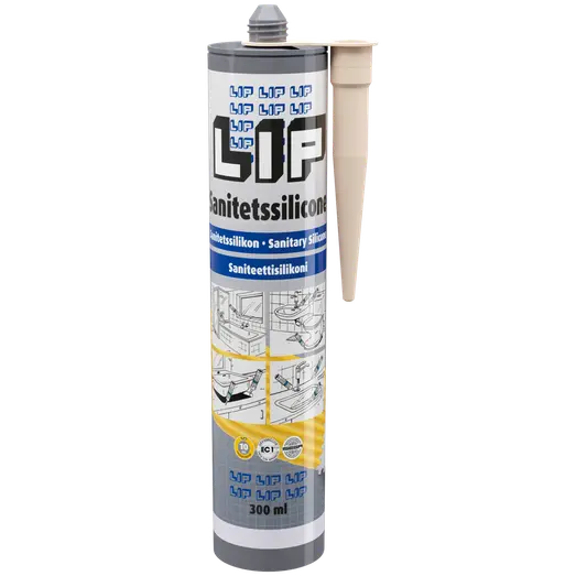 LIP Sanitetssilicone 300 ml jasmin