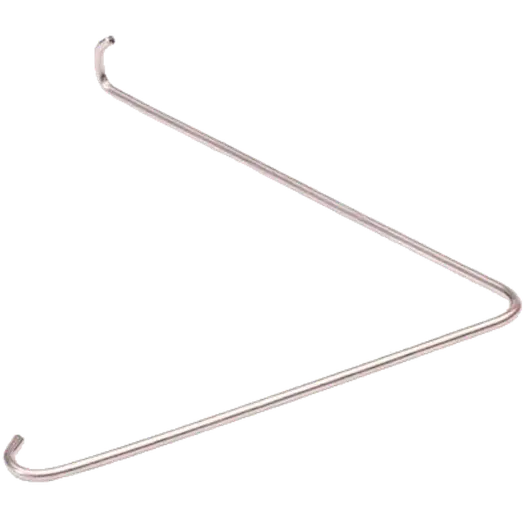 Monier T3873 sidefalsbindere rustfrit 500 stk