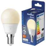 Nordlux smart pære LED E14 G45 4,7W hvid