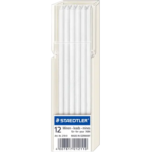Staedtler 218-0 fedtmine omnichrom 12 stk hvid