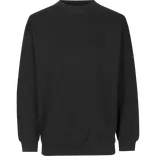 ID klassisk sweatshirt sort