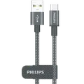 Philips ladekabel USB-A til USB-C 1 m