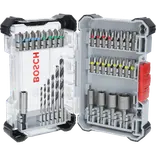 Bosch Extra Hard skruebit og HSS metalborsæt, display, 35 dele