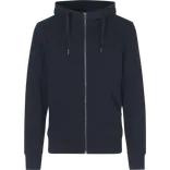 ID Core herre hoodie med lynlås navy str.