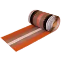 CASA-Roll rygningsbånd rød 310 mm x 5 m