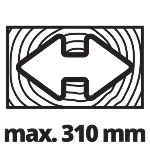 Einhell TC-SM 2131 kap-/geringssav, Ø210 mm - 1500W