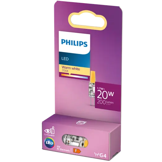 Philips LED-spot G4 20W varm hvid