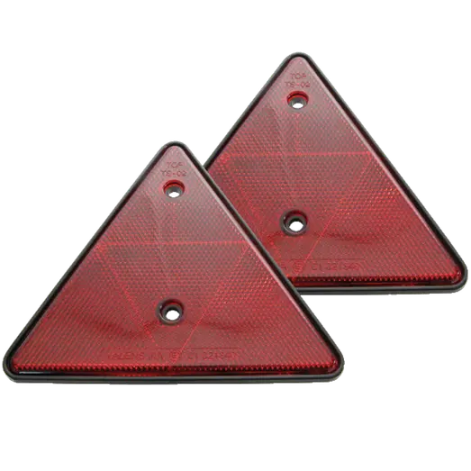 Reflekstrekant 2 stk