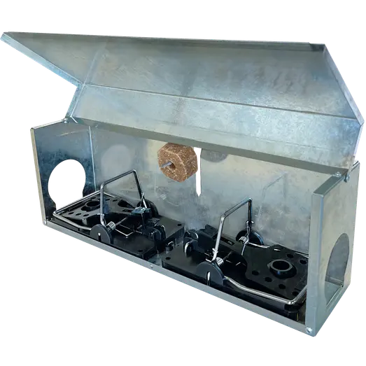 Tunnelboks rotte m/2 smækfælder