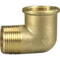 Vinkel 1/2"x1/2" messing