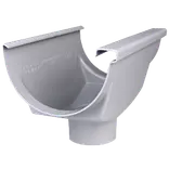 Plastmo expansionstudstykke 12/110 grå