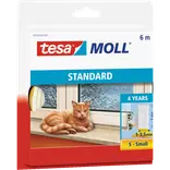 Tesamoll® Standard I-profil skumliste t/vinduer og døre hvid 9 mm x 6 m