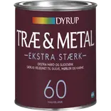 Dyrup træ og metalmaling ekstra stærk 60 hvid