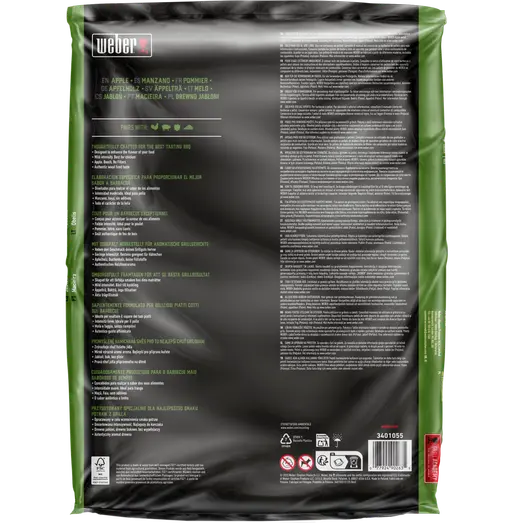 Weber® apple piller til træpillegrill 8 kg