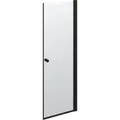 Scanbad brusedør 69x200 cm mat sort