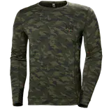 HH Lifa Merino langærmet undertrøje camo