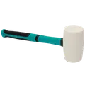 Bihui gummihammer hvid