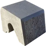 RC Royal knæksten t/støttemur 30x25x18,8 cm grå