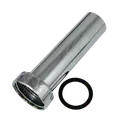 Dykrør t/vandlås 1 1/4"x32 mm krom